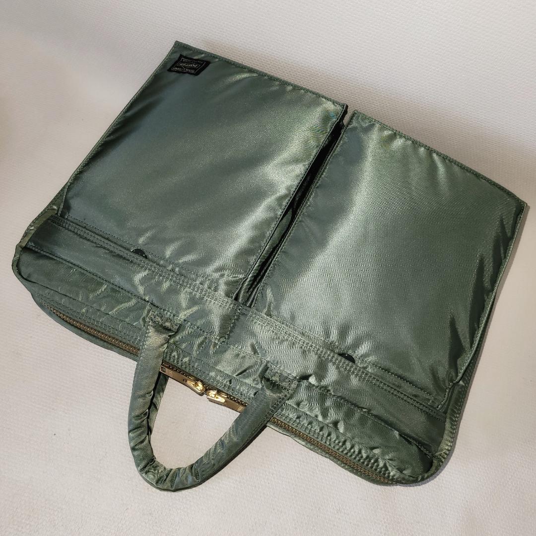 PORTER＿新型2WAY BRIEFCASE＿タンカーブリーフビジネスグリーン
