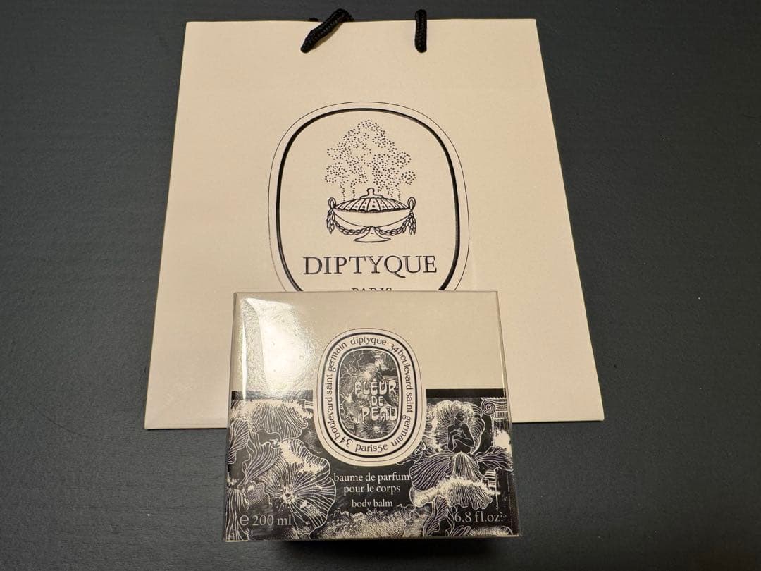 【新品未開封ショッパー付】ディプティック ボディバーム フルール ドゥ ポー