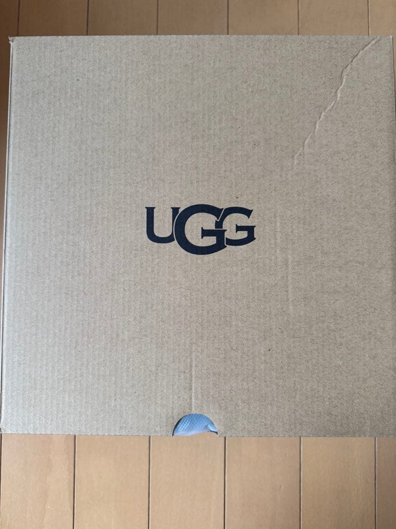 UGG グレー ファーサンダル