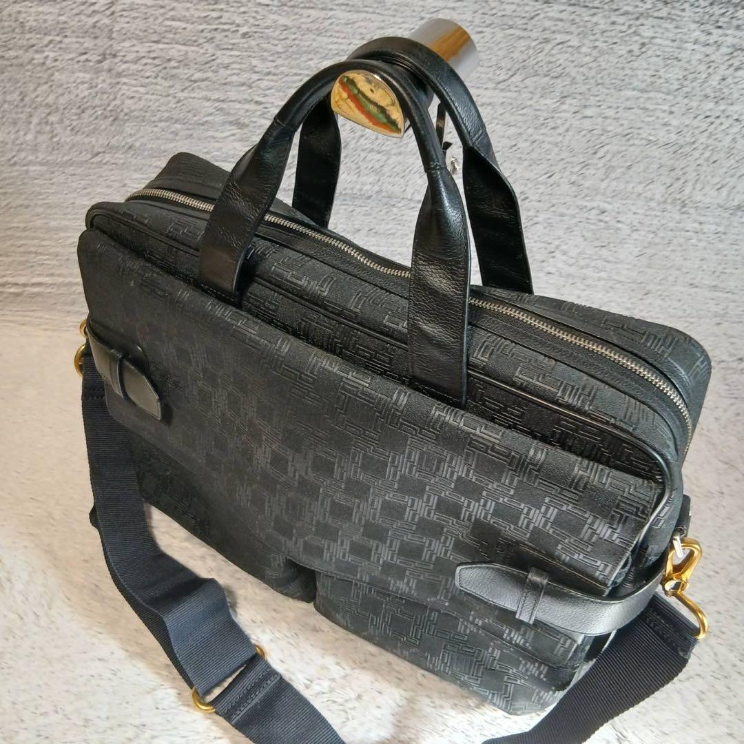 dunhill ダンヒル　ビジネスバッグ　ブリーフケース 2way
