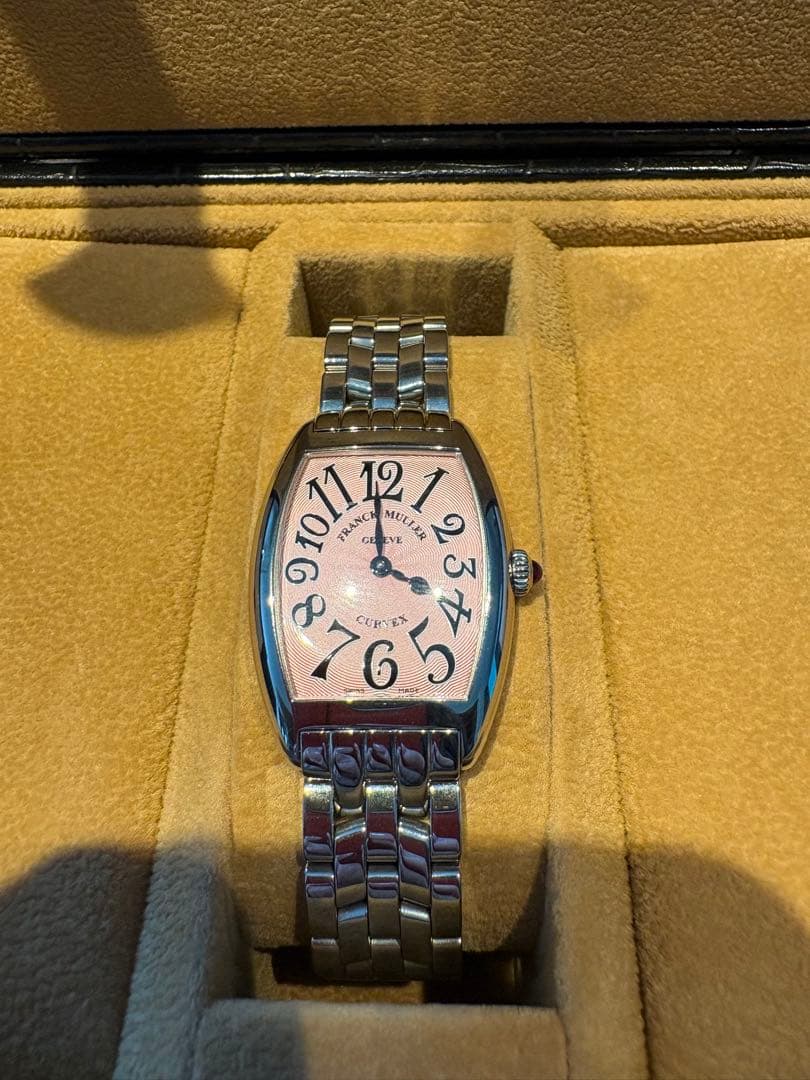 フランクミューラー　時計　レディース　トノーカーベックス　電池式　1752QZ