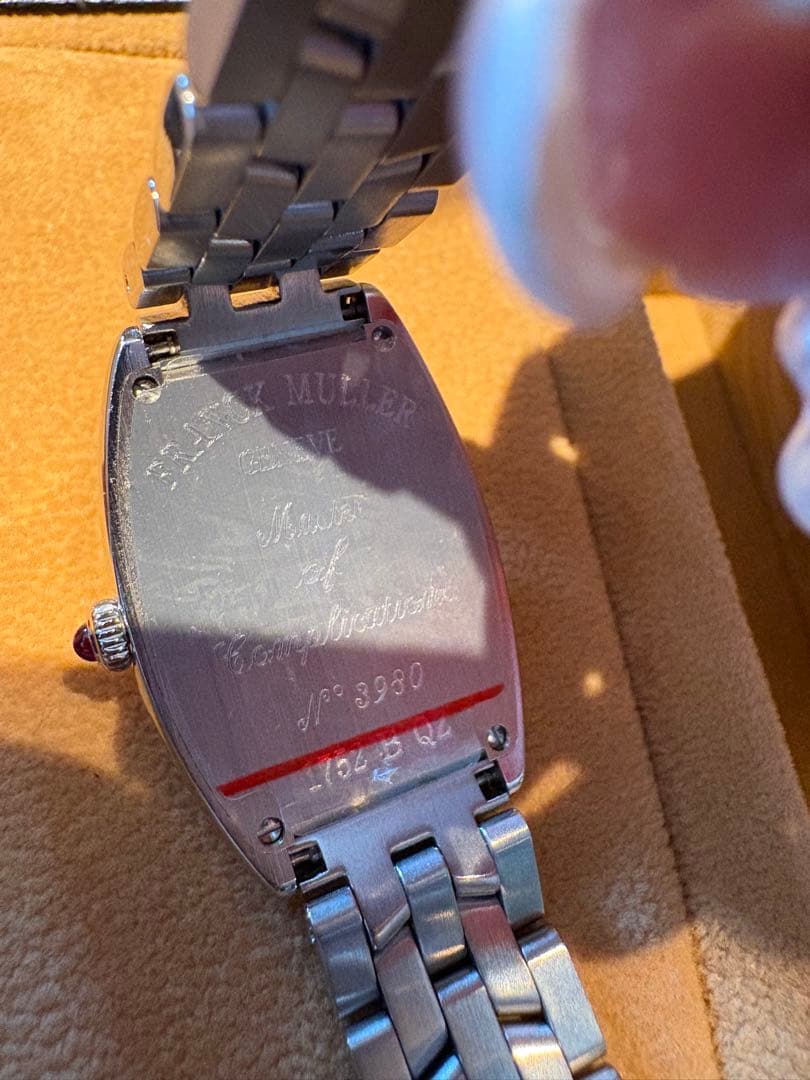 フランクミューラー　時計　レディース　トノーカーベックス　電池式　1752QZ