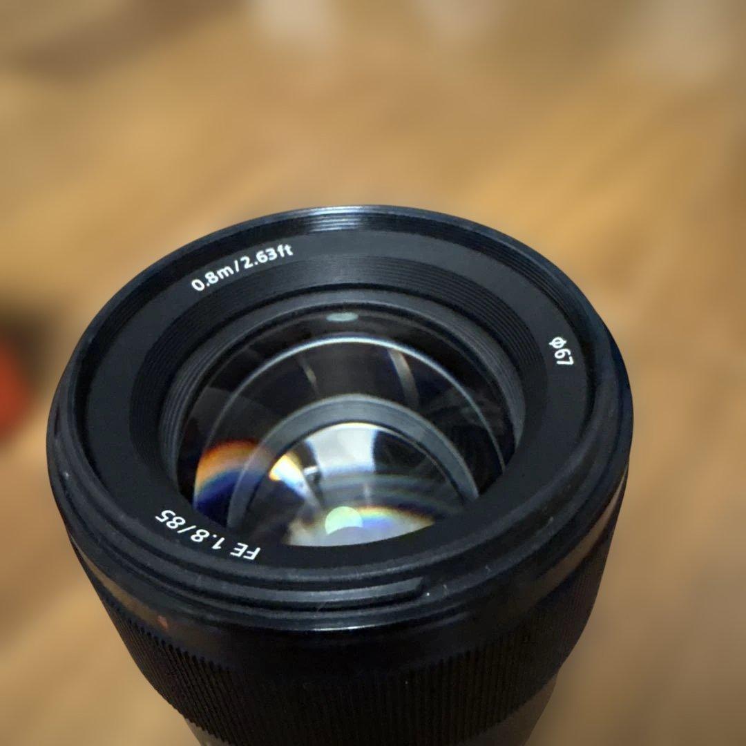SONY 単焦点レンズ FE85mm F1.8 SEL85F18 レンズガード付