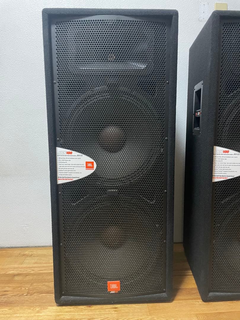 【引き取り限定】JBL 2-Wayフルレンジスピーカー『JRX125』ペア