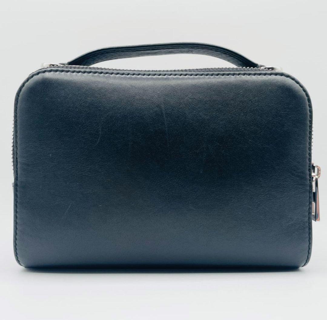 【美品】ロエベ クロスボディ カメラ バッグ ブラック ショルダー