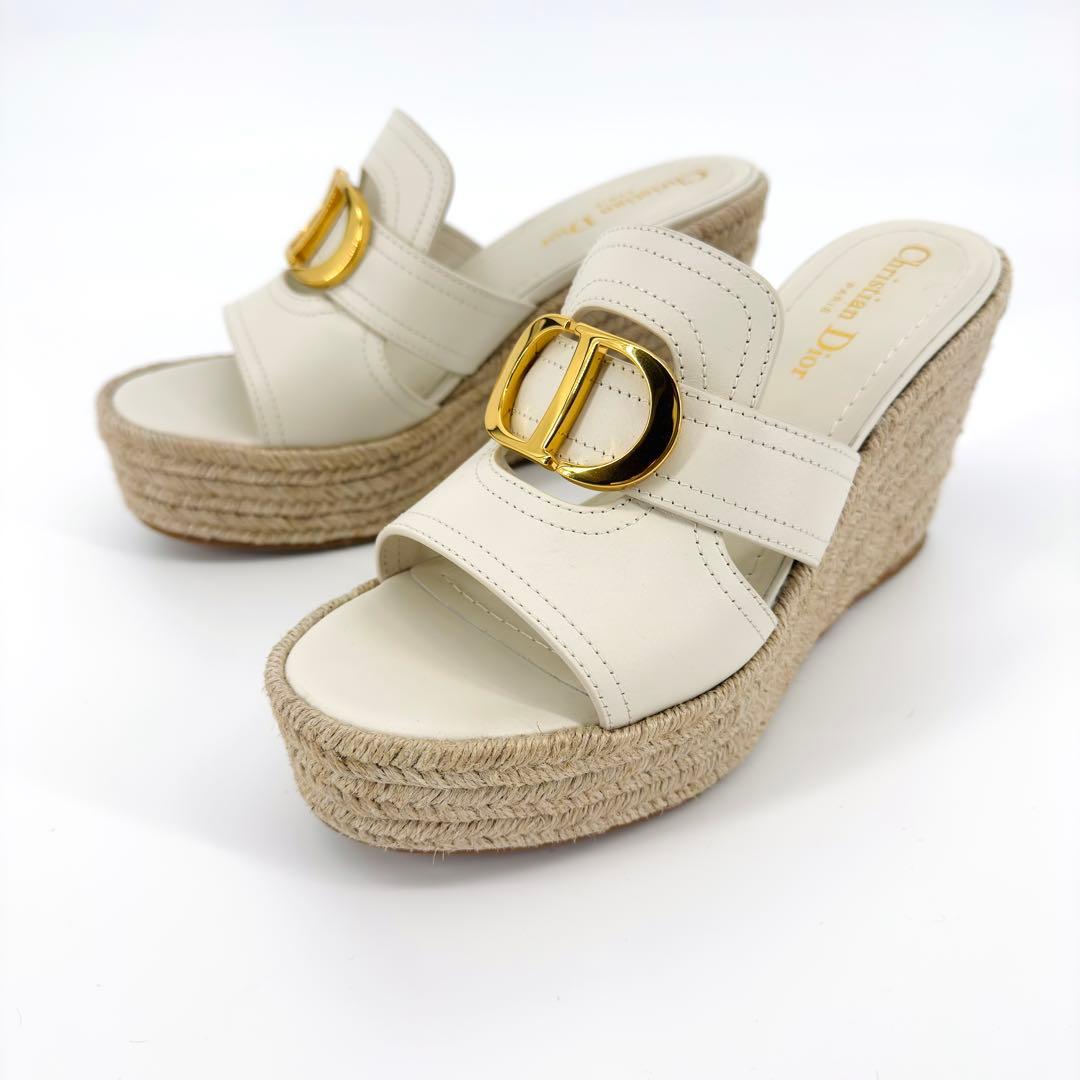 Christian Dior MONTAIGNE ディオール サンダル 37.5