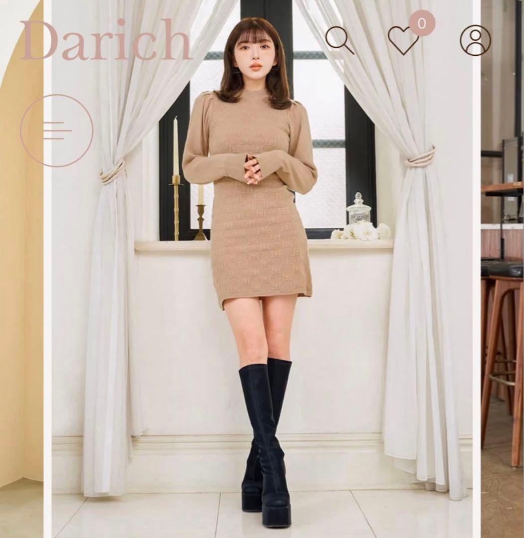【新品未使用】Darich ダーリッチ スーパーストレッチレザーロングブーツ