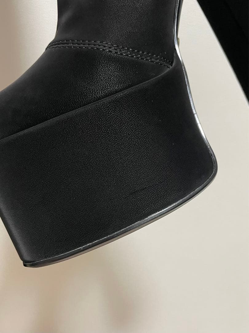 【新品未使用】Darich ダーリッチ スーパーストレッチレザーロングブーツ