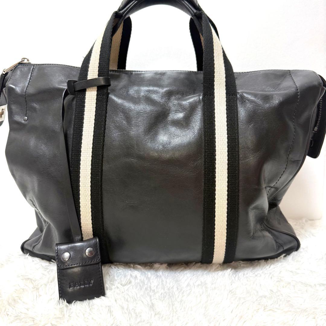 BALLY バリー　メンズビジネスバッグ　ブリーフケース　ブラック　レザー