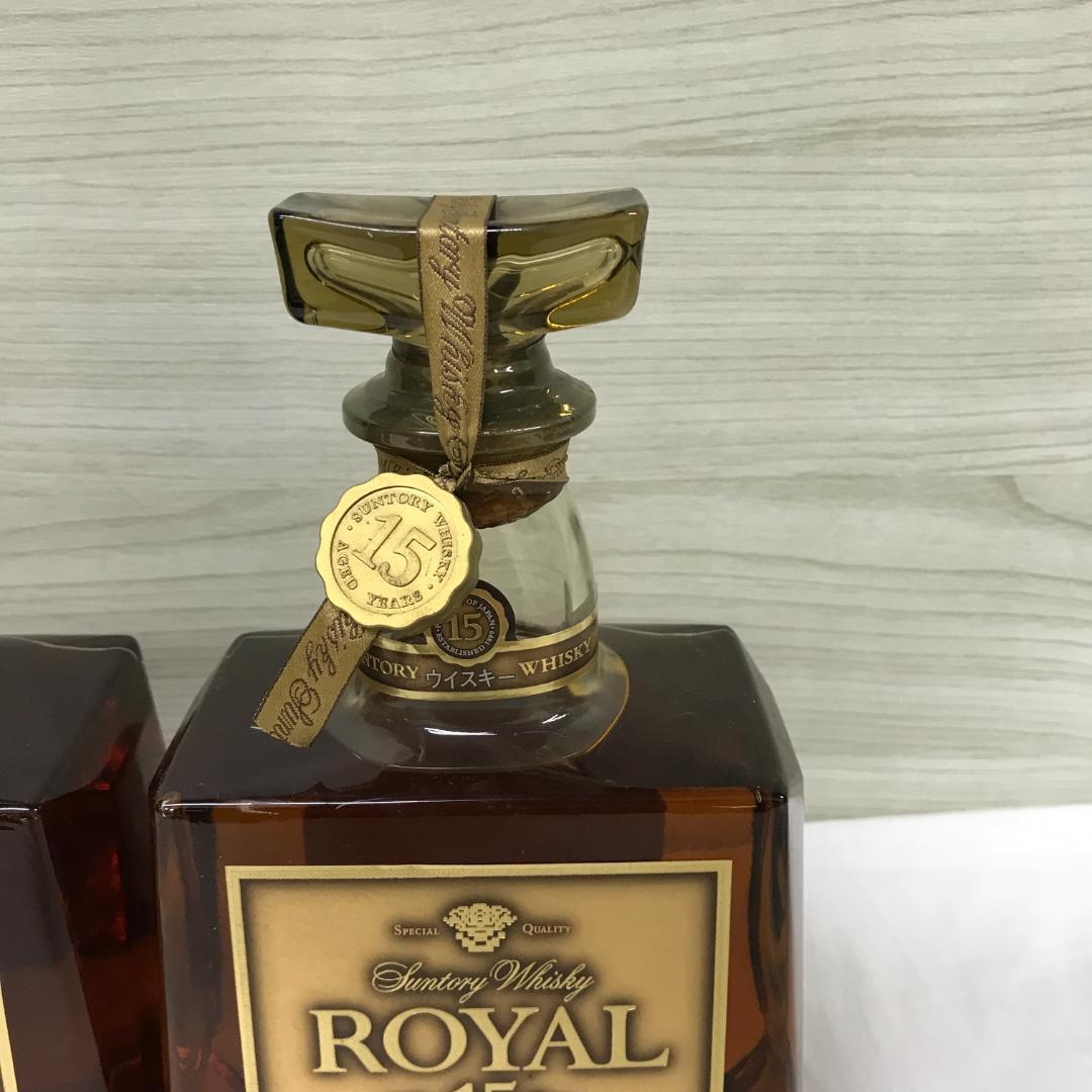 3本セット サントリー ウイスキー ローヤル 15年 750ml