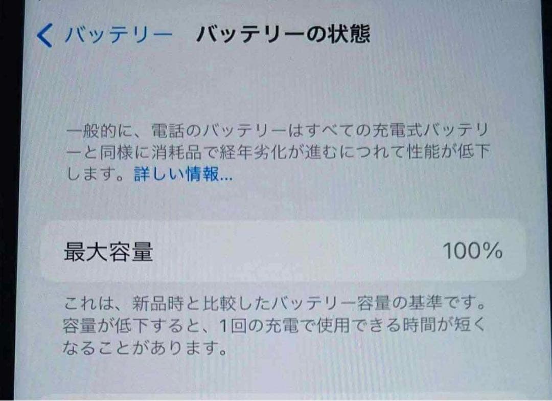 iPhone SE 第2世代 128GB SIMフリーバッテリー100％