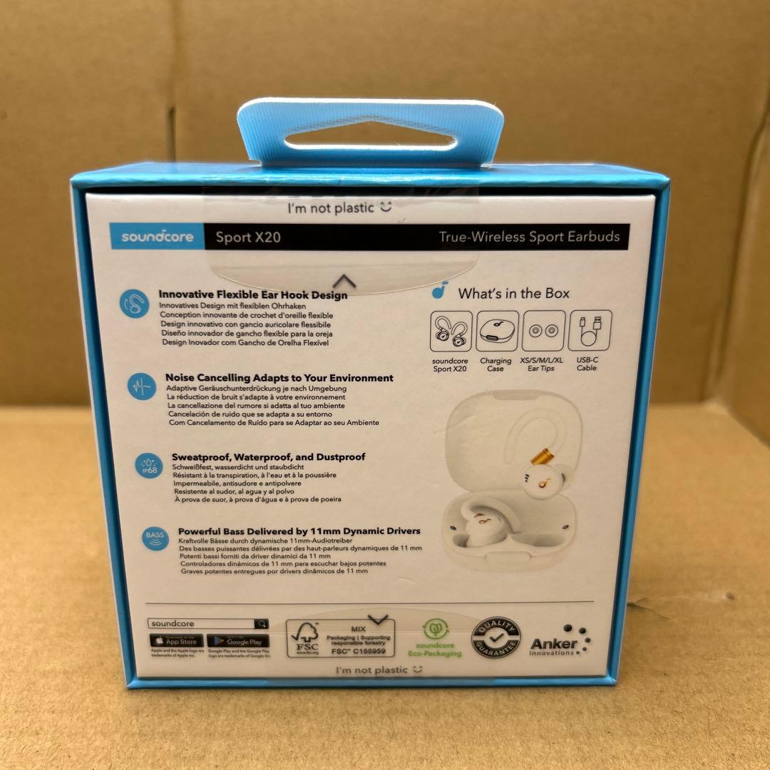 専用　新品Anker アンカー soundcore Sport X20 イヤホン