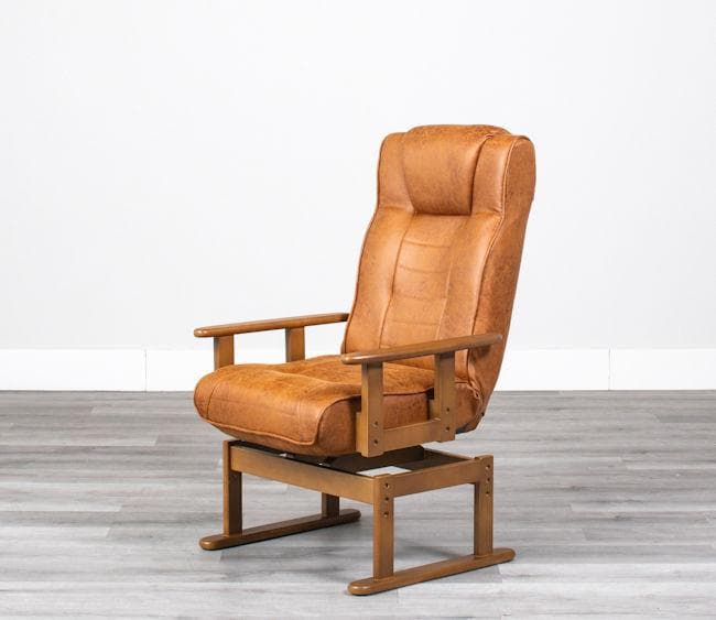 回転高座椅子リクライニングチェア パーソナルチェア ポケットコイル（564）