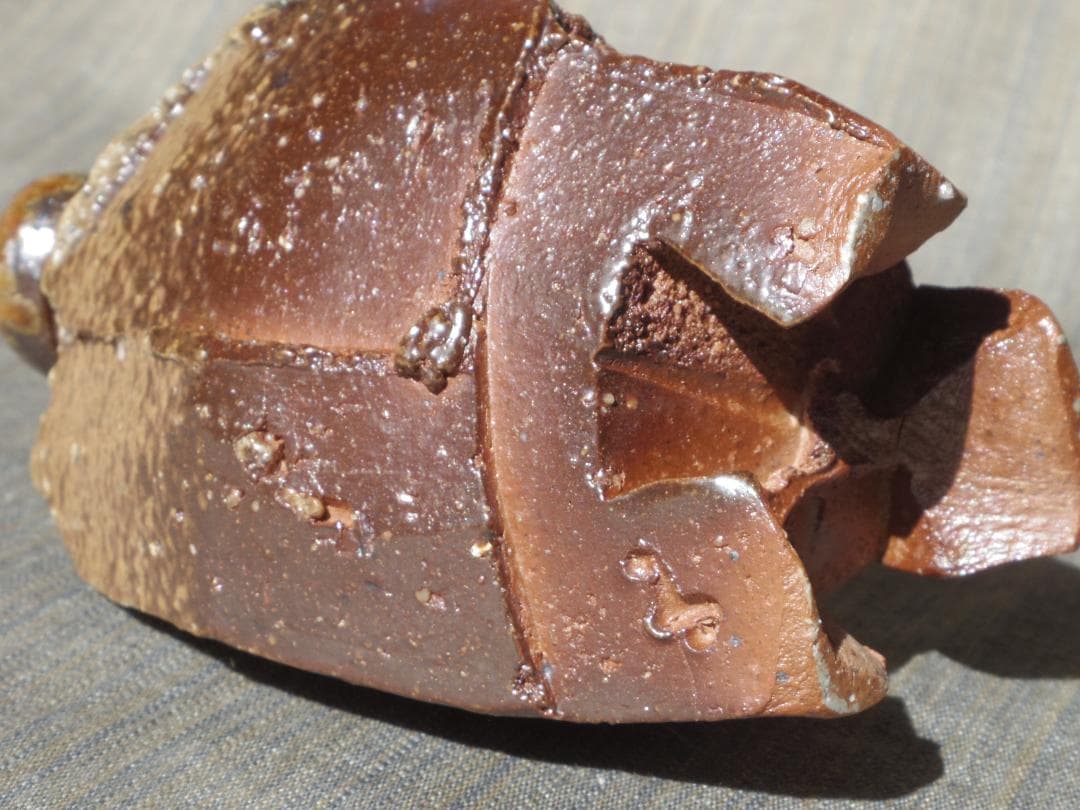 隠崎隆一【師：人間国宝　伊勢崎淳】★備前徳利