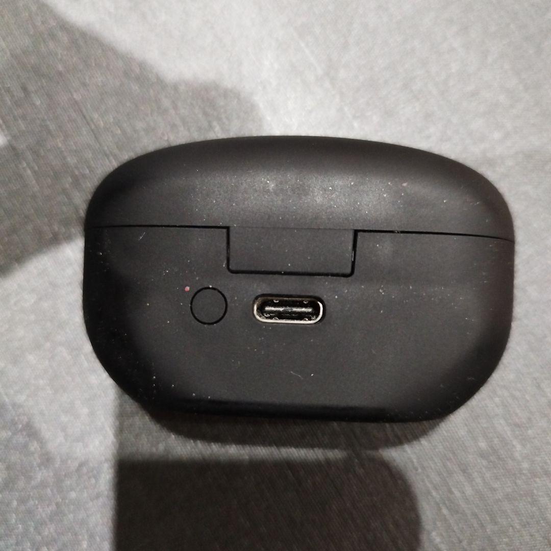 ブラック ワイヤレスイヤホン