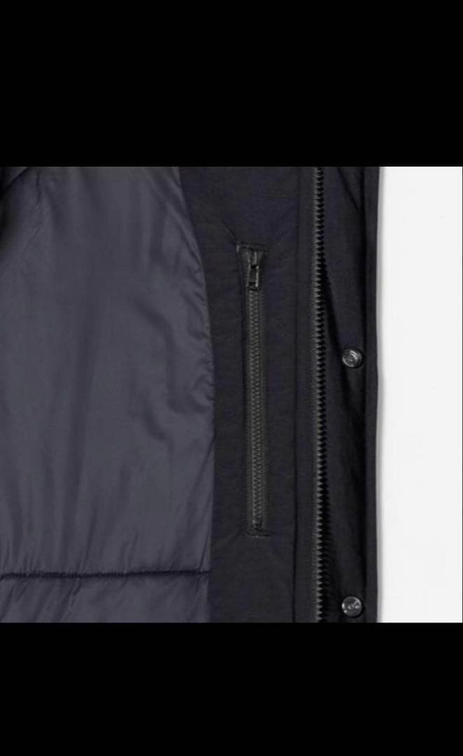 XXL ENNOY PADDED NYLON BENCH COAT エンノイ