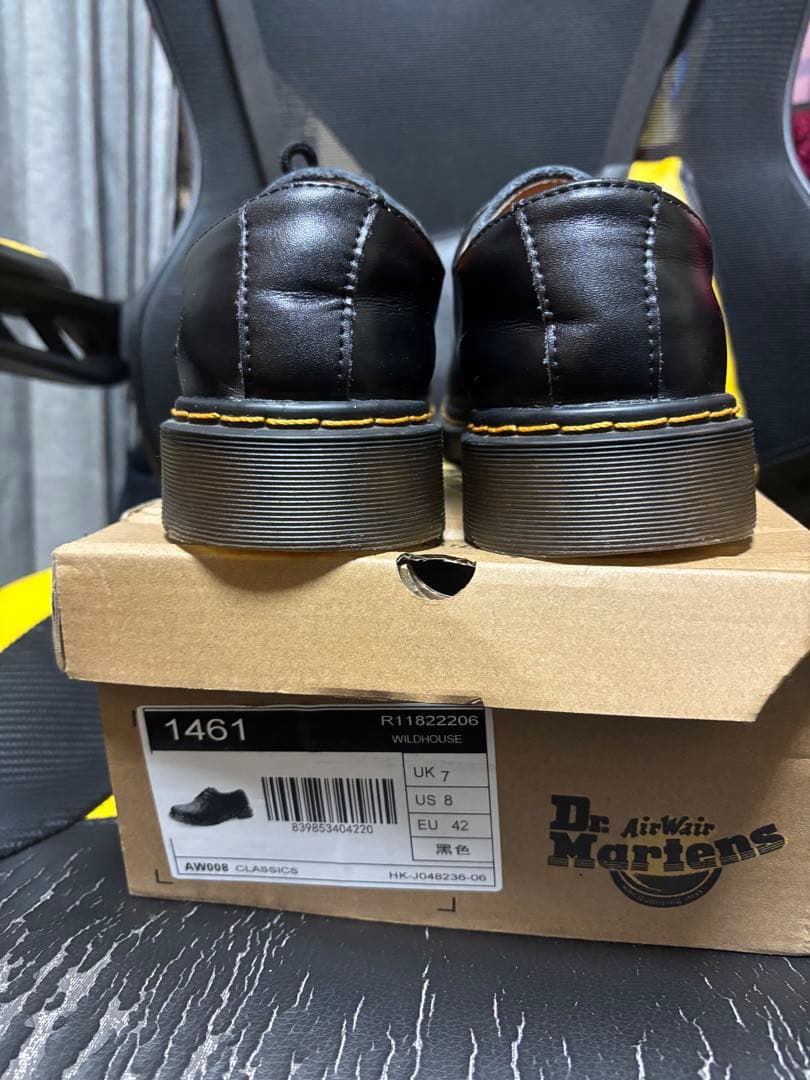 和*様 Dr. Martens 1461 Wildhouse ブラック UK7