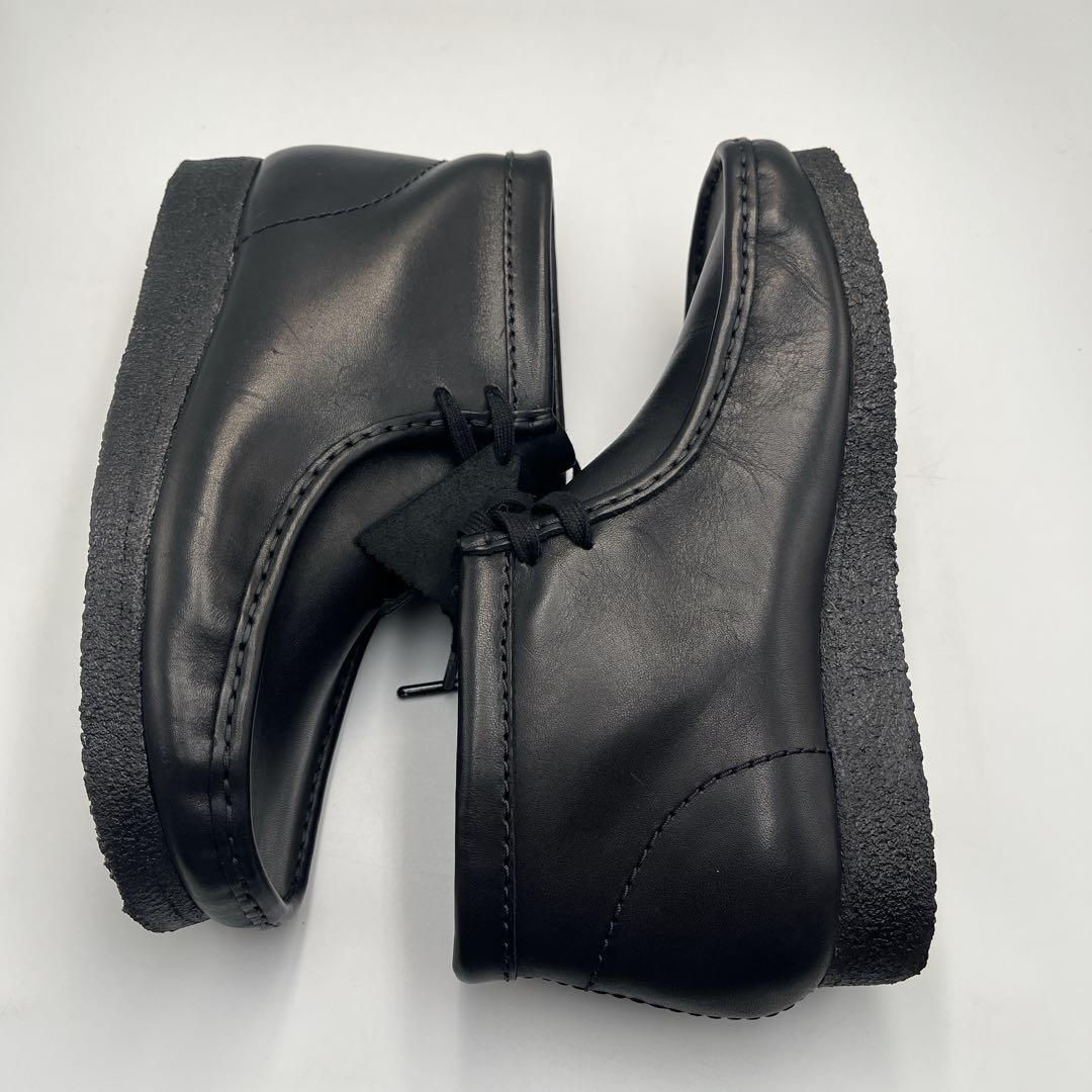 クラークス ワラビーブーツ レザー【UK8】