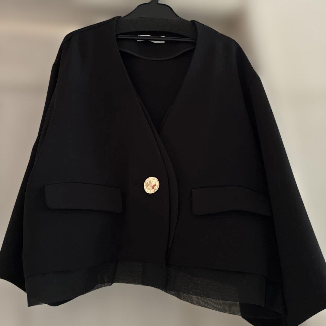 スコットクラブ　FENNEL アンティークボタンショートジャケット