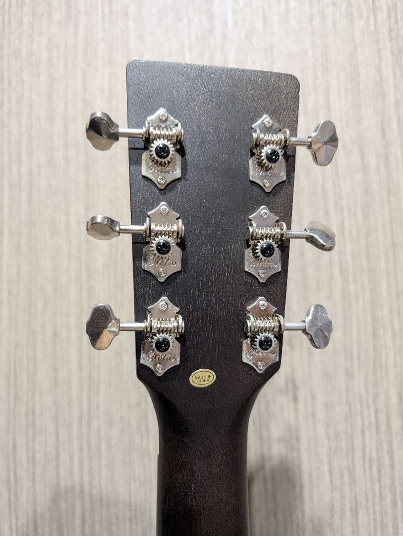 美品/S.yairi YF-04/BLK 改チューナー付エレアコ　ケース付