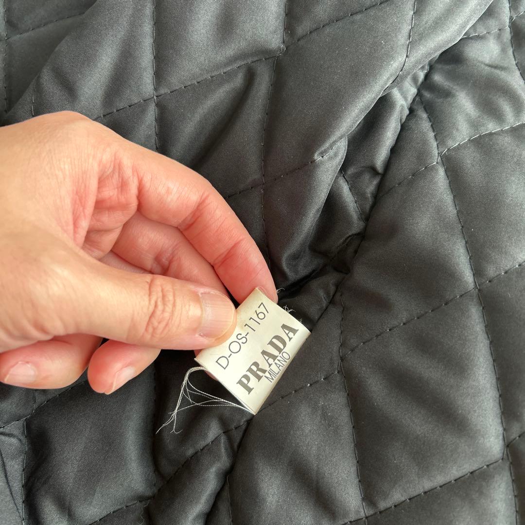 プラダ プラダスポーツ ヴィンテージ ナイロン ダッフルコート XLサイズ