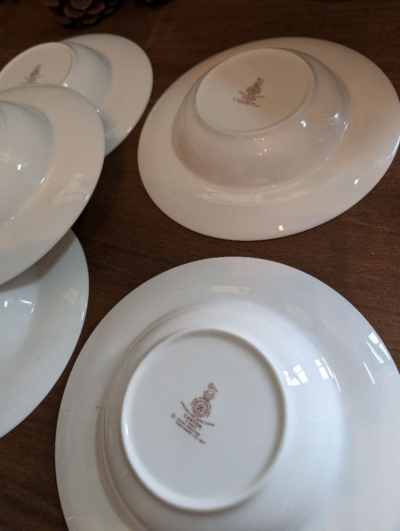 ロイヤルドルトン　カントン　深皿7枚