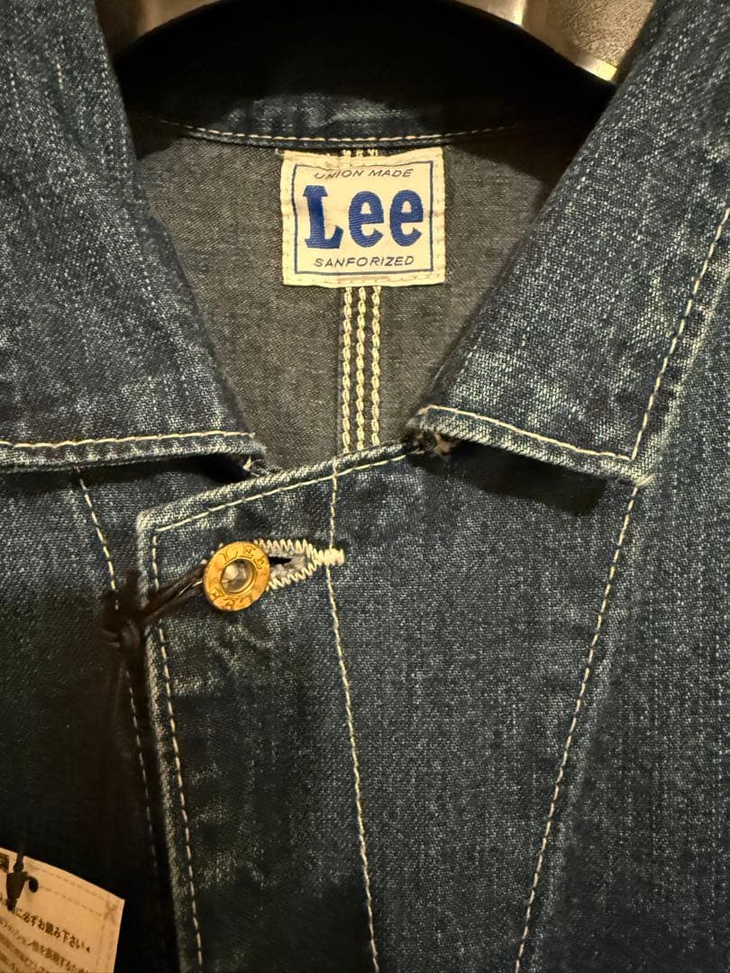 Lee デニムつなぎオーバーオール インディゴ