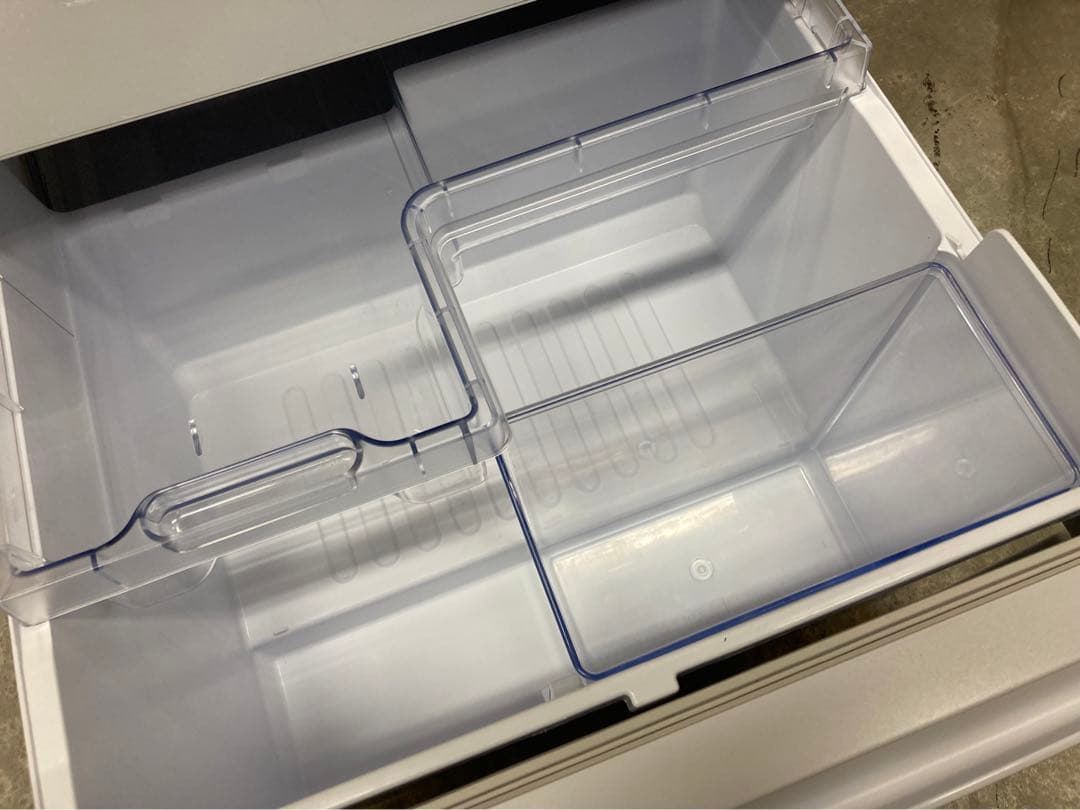 美品 どっちもドア SHARP シャープ 冷蔵庫 SJ-G451H-W 412L