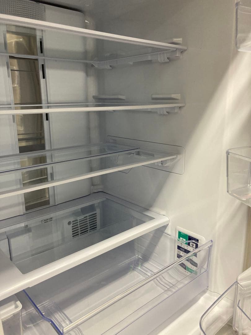 美品 どっちもドア SHARP シャープ 冷蔵庫 SJ-G451H-W 412L