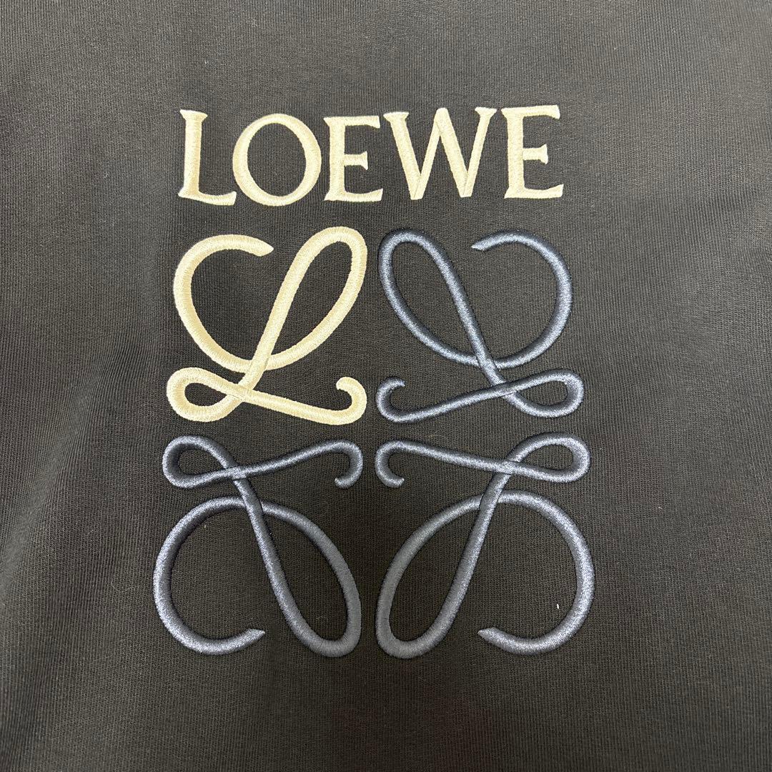 LOEWE ブラック スウェット トレーナー