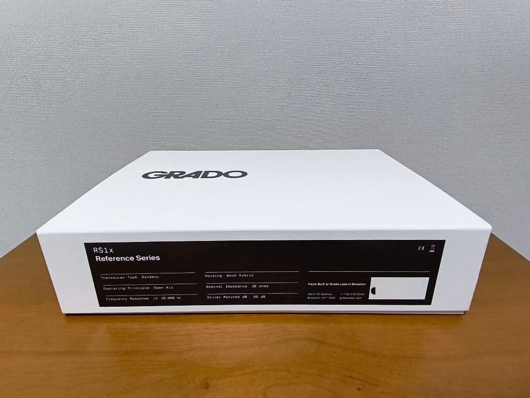 GRADO グラド RS1x Headphone ヘッドホン 中古美品 元箱付