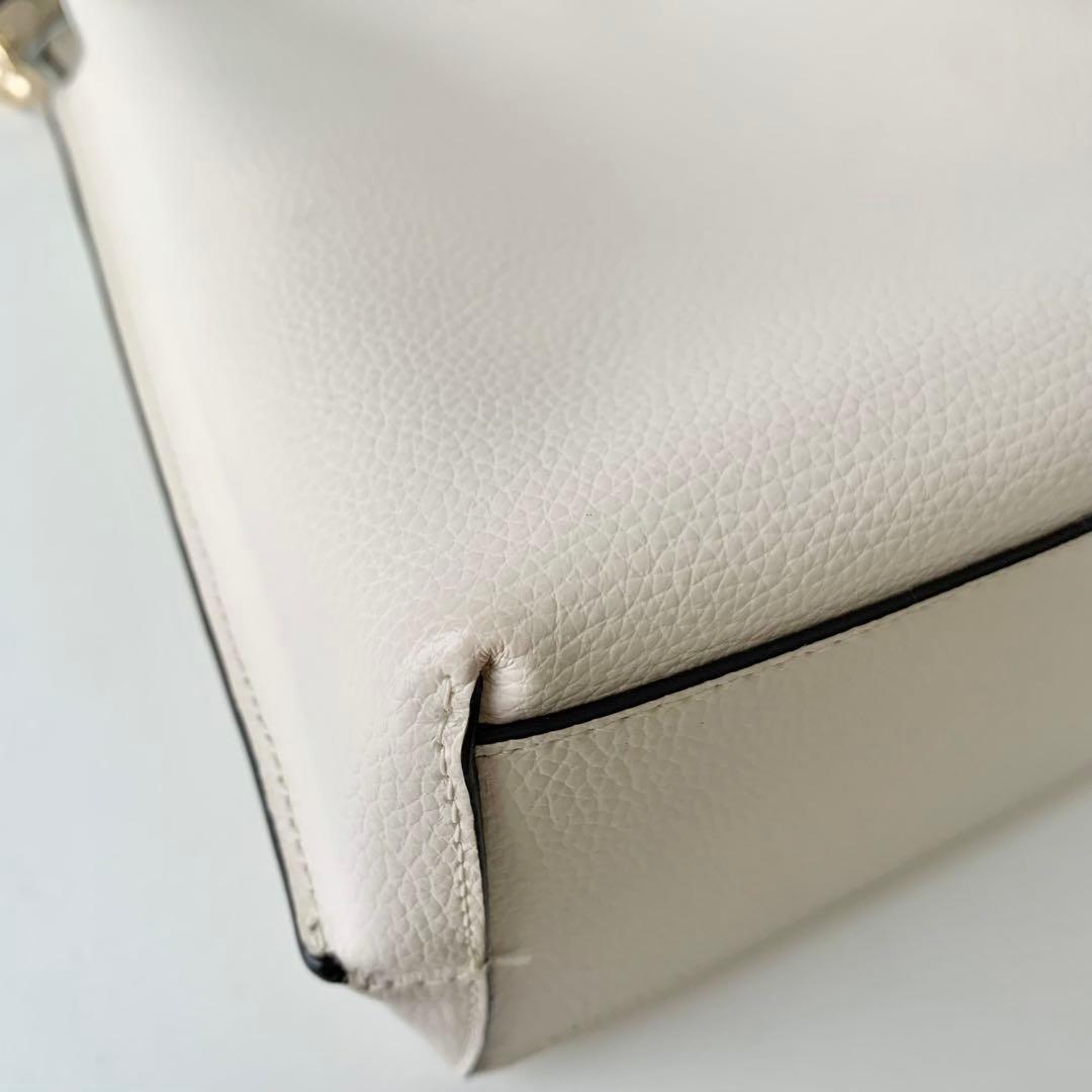 【COACH】コーチ　モリー　バケットバッグ　アイボリー　ホワイト　2way