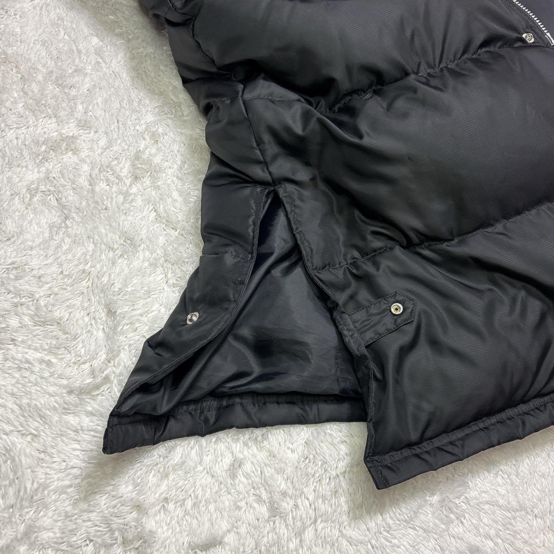 アシックス asics ダウン ベンチコート ジャケット　O LL ブラック　黒