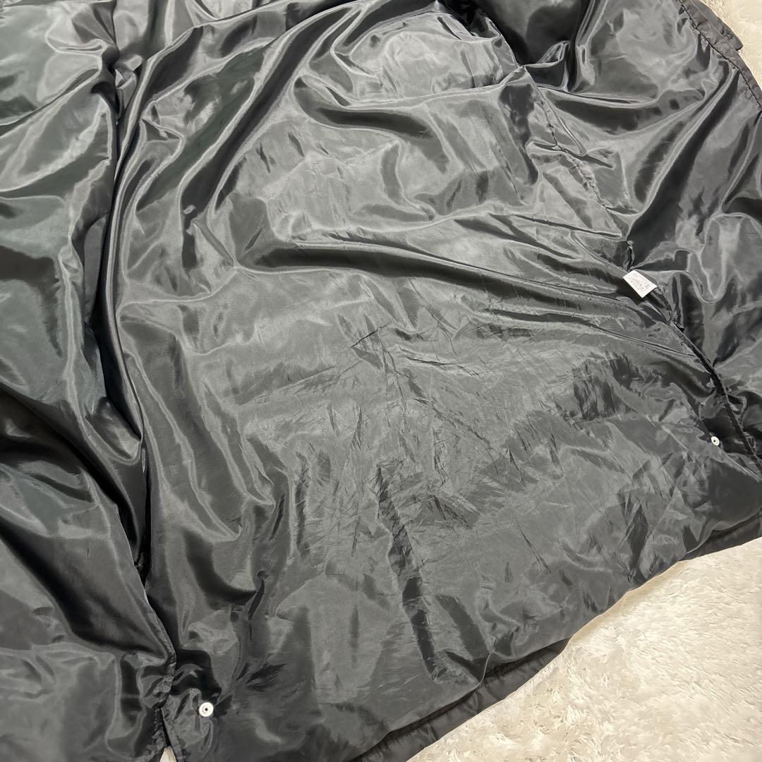 アシックス asics ダウン ベンチコート ジャケット　O LL ブラック　黒