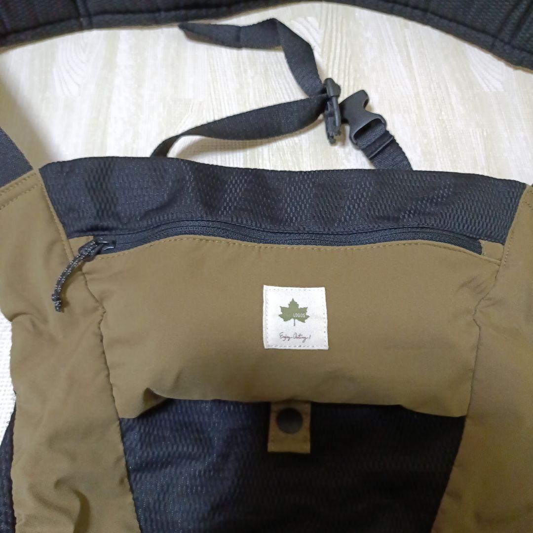 LOGOS抱っこ紐　ロゴス腰抱き　軽量　マルチケープ付き（授乳）