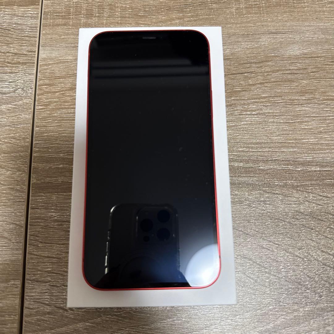 iPhone12 128GB 箱つき レッド