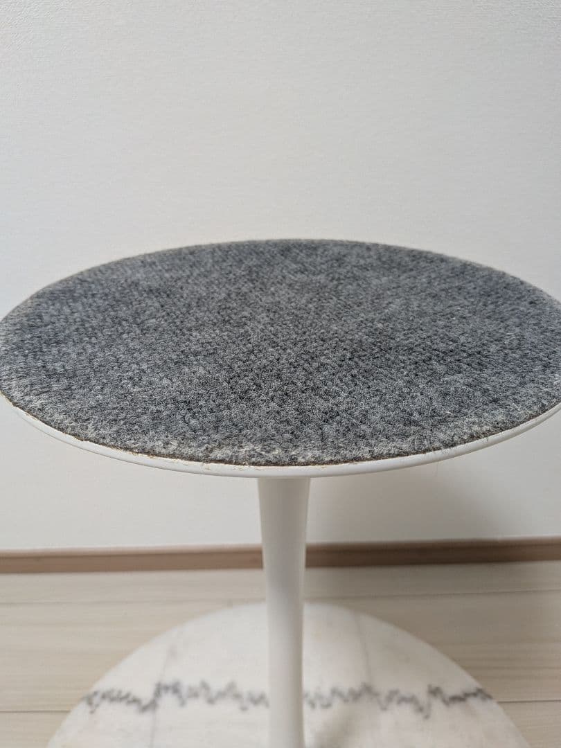 チューリップラウンドサイドテーブル エーロ・サーリネン リプロダクト マーブル