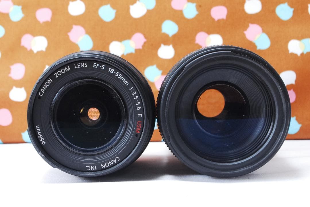 ✨初心者オススメ✨Wi-Fi搭載✨Canon Kiss X9 ダブルレンズセット