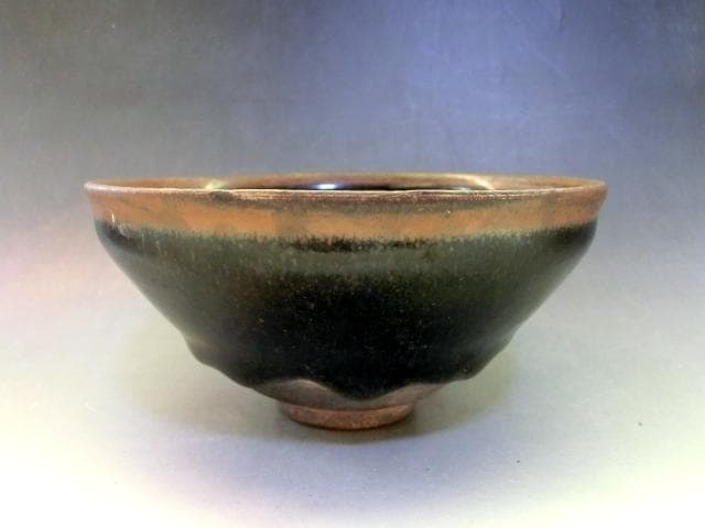 茶碗■天目茶碗 黒釉 古いお茶道具 古玩 唐物 中国 古美術 時代物 骨董品■