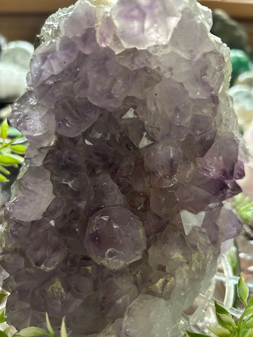 ✨破格✨絶品‼️アメジスト☆噴水☆天然石☆ファウンテン☆高さ24㎝⭐︎秘蔵品⭐︎レア⭐︎