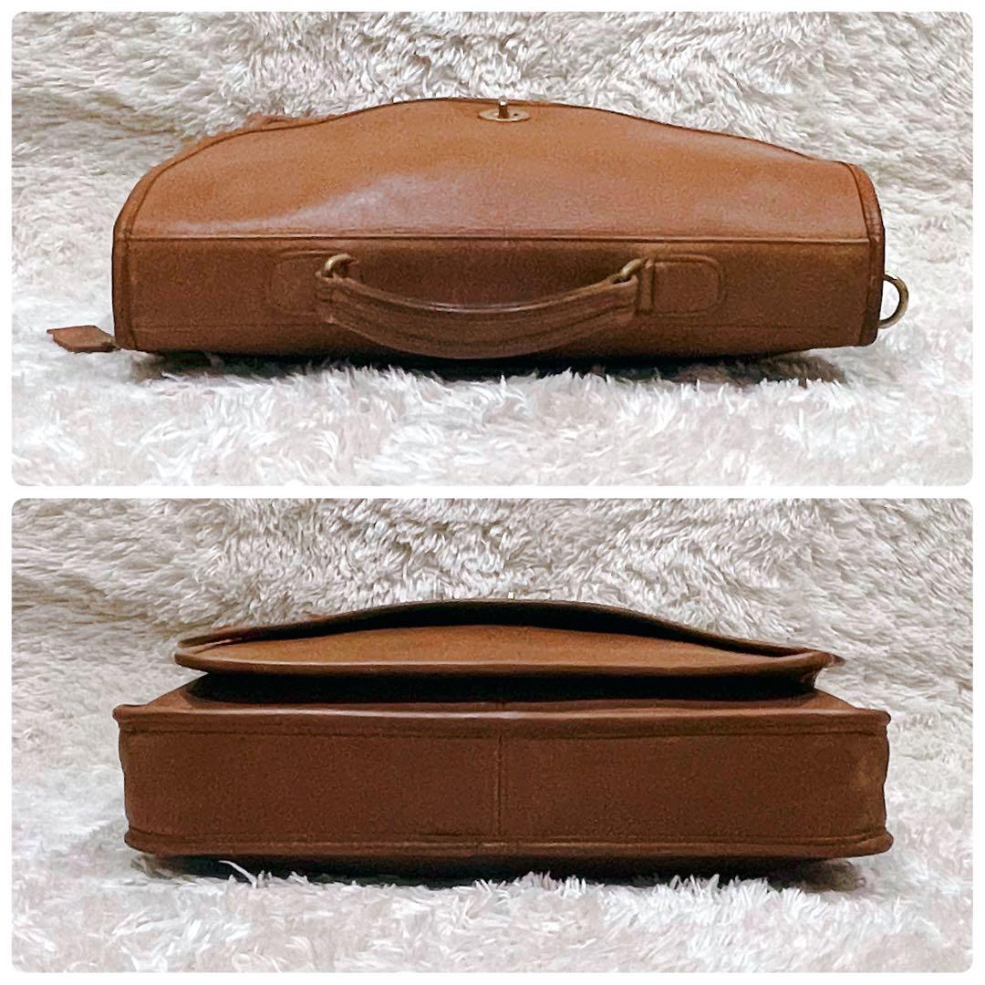 美品 コーチ COACH オールドコーチ ターンロック ビジネスバッグ USA製