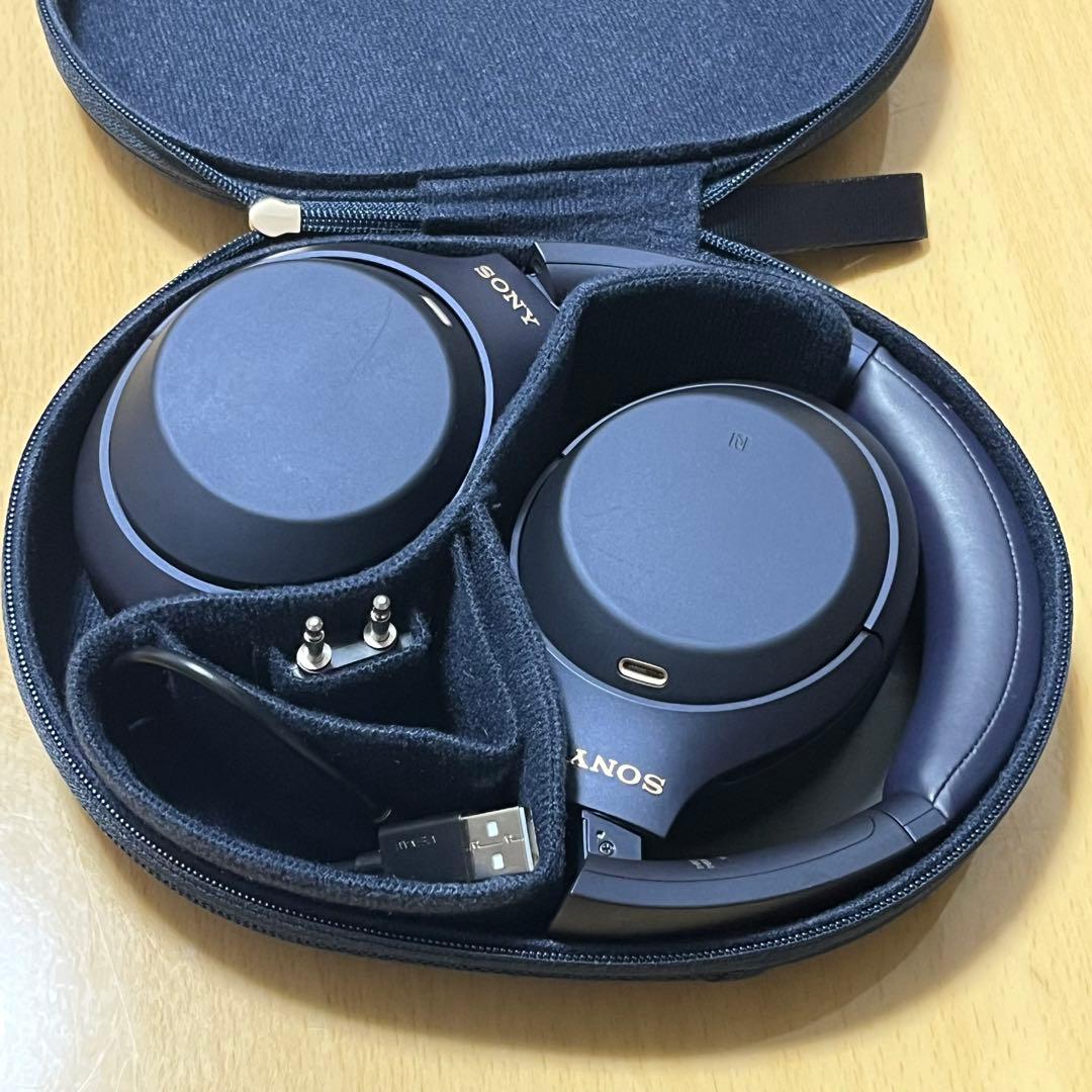 限定カラー　SONY WH-1000XM4 ワイヤレス　ミッドナイトブルー