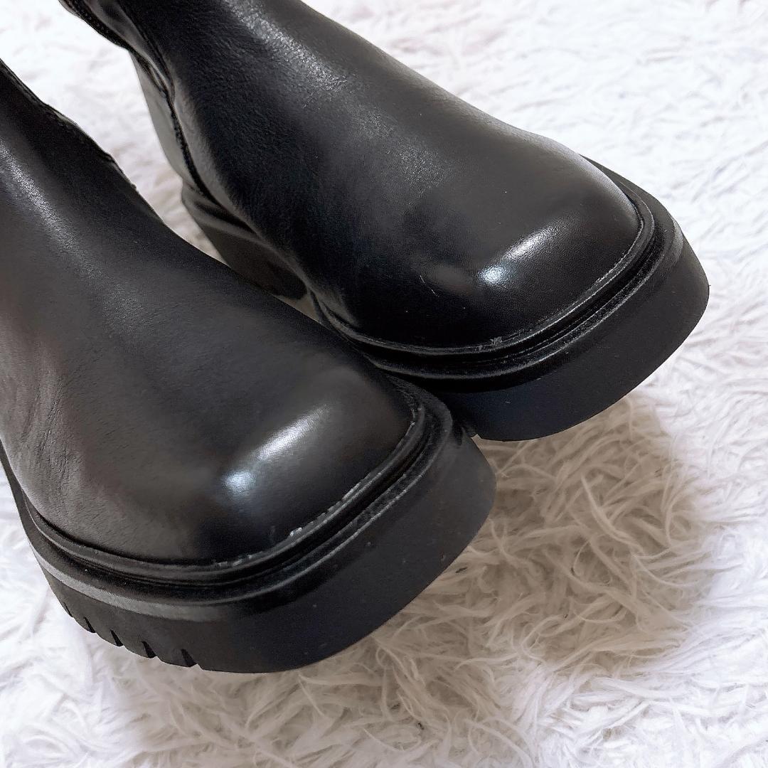 希少【未使用✨極美品】タマリス ストレッチロングブーツ 本革 23AW 24.5