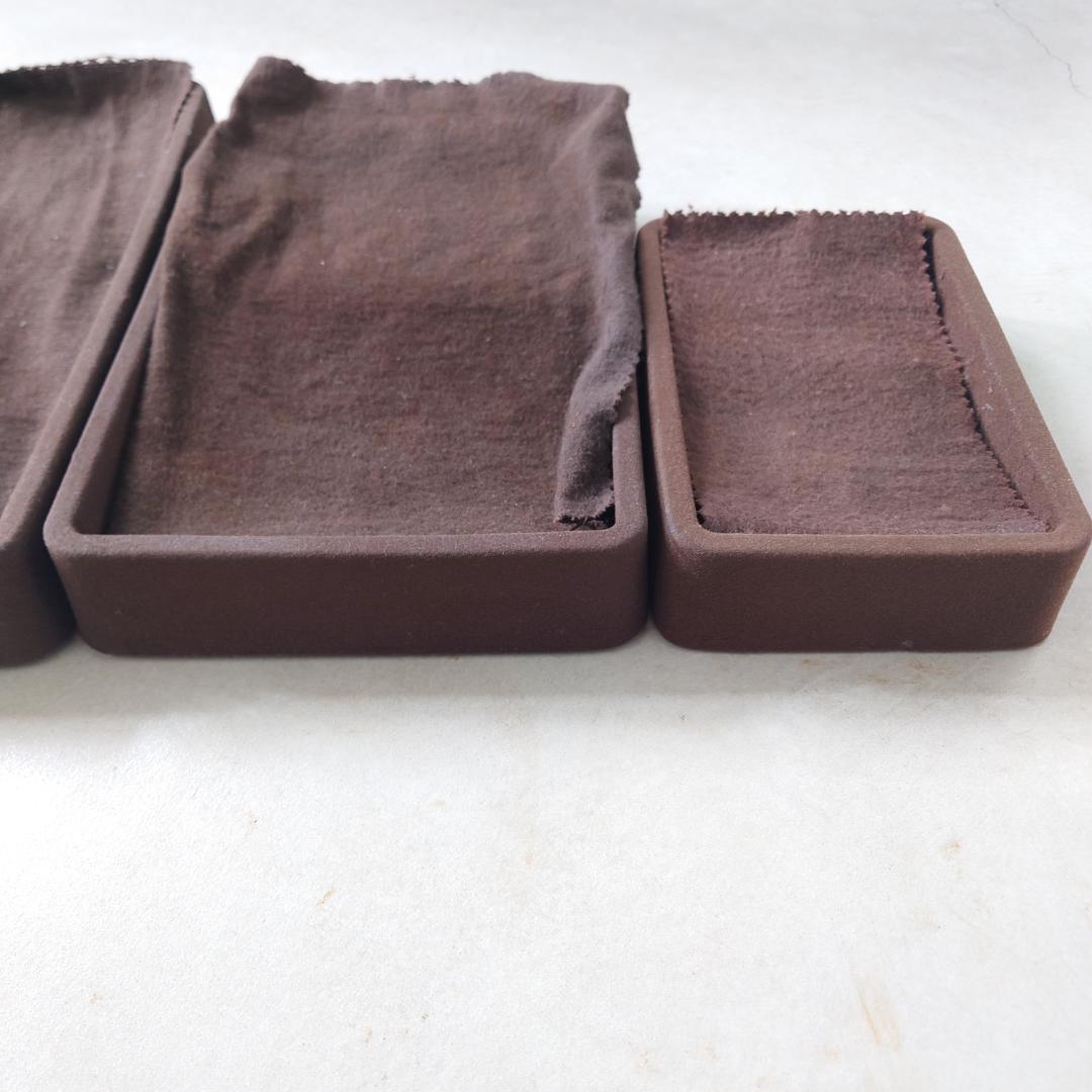 希少 クリストフル カトラリー収納 変色防止用ケース 4点