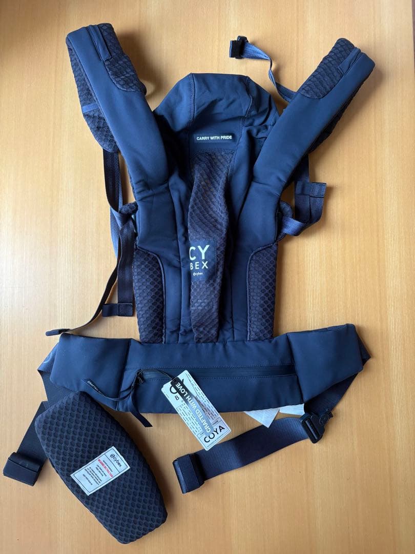 k*)様 【箱タグ有り・室内試着のみ】CYBEX コヤキャリア 抱っこ紐 ロイヤ