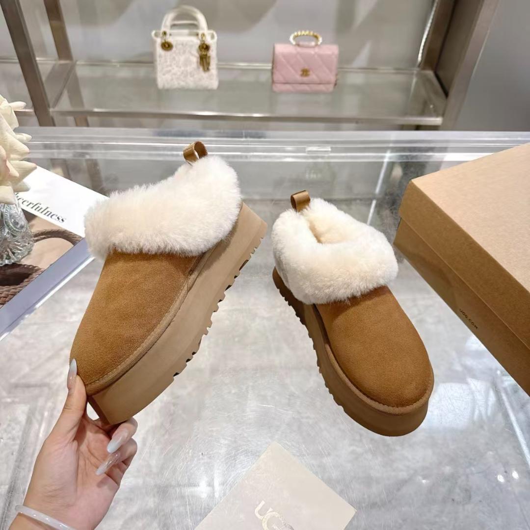 セール！UGG ブラウン ムートンブーツ 厚底