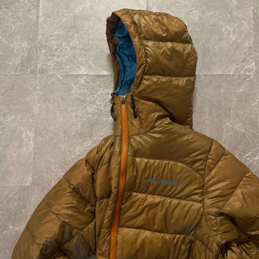 【超希少❗️】columbia ダウン　オリーブグリーン　　極美品❗️ M