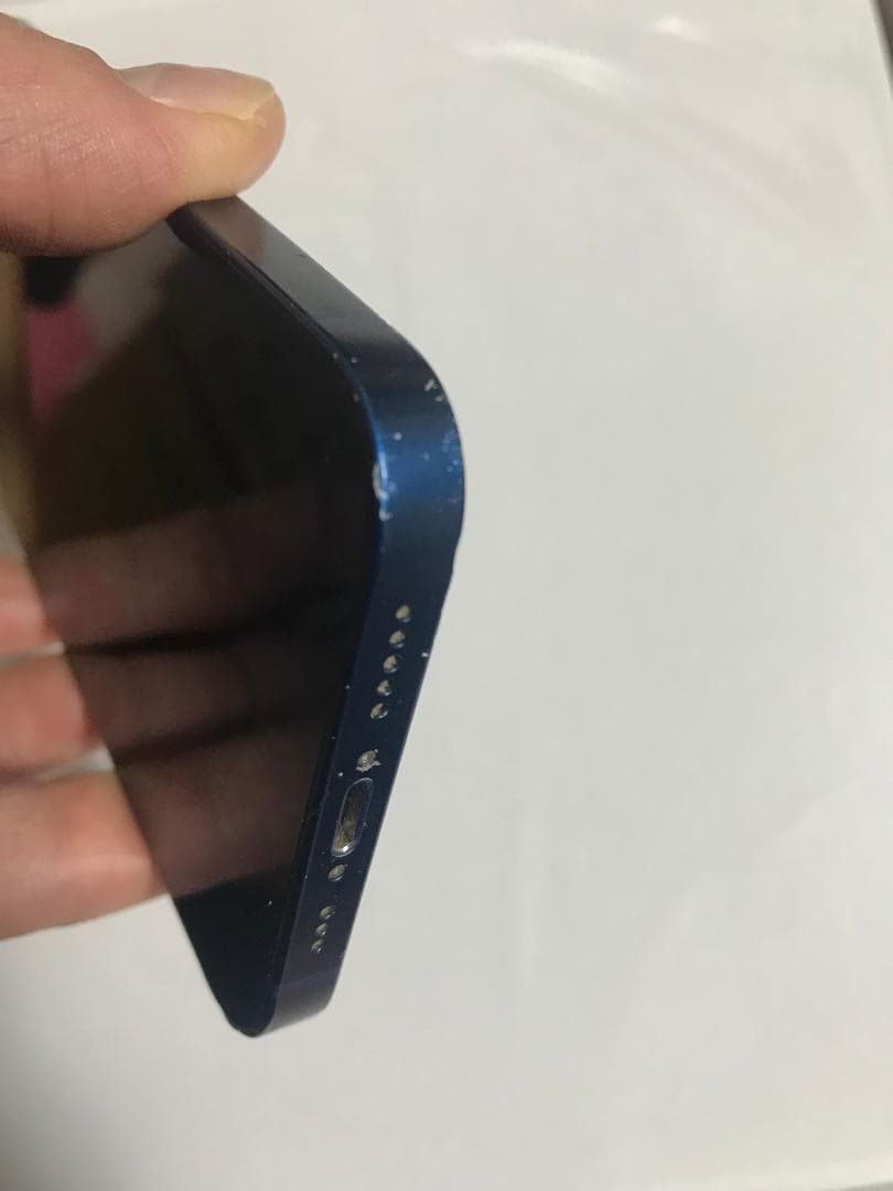 ジャンク】iPhone 12 128GB ｜画面ピンク線あり｜部品取り・修理前提