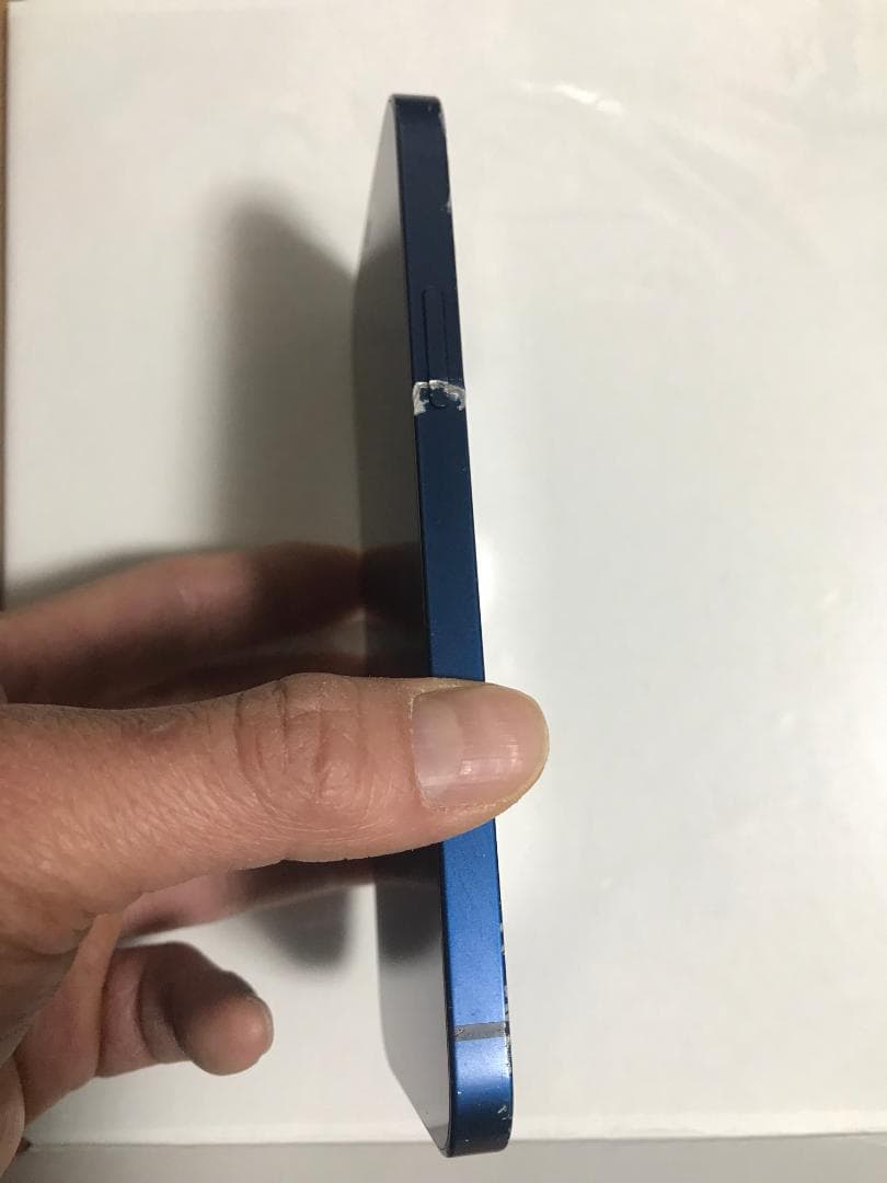 ジャンク】iPhone 12 128GB ｜画面ピンク線あり｜部品取り・修理前提