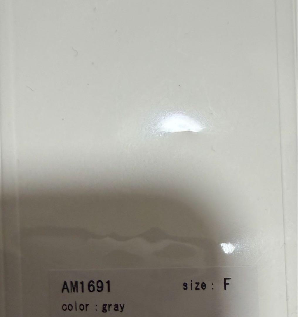 ワンピース andmary Selena check mini dress gray